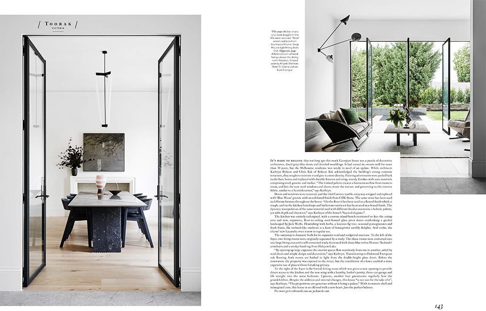 Robson Rak Architects – Belle Beautiful Australian Homes Volume II