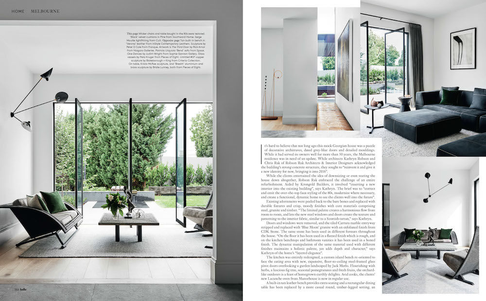 Robson Rak Architects – Belle Jun/Jul 2016 Toorak 2