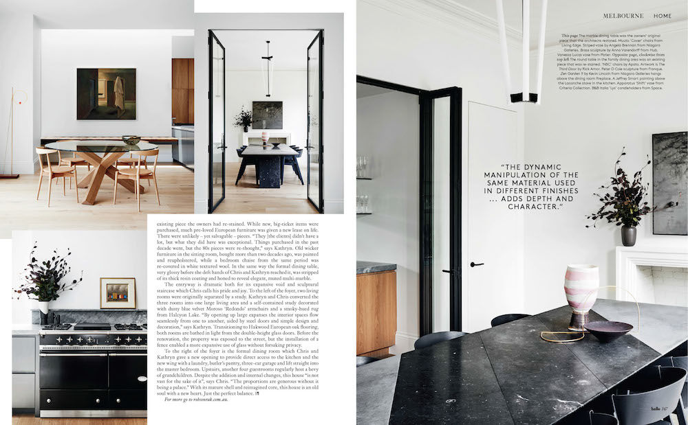 Robson Rak Architects – Belle Jun/Jul 2016 Toorak 2