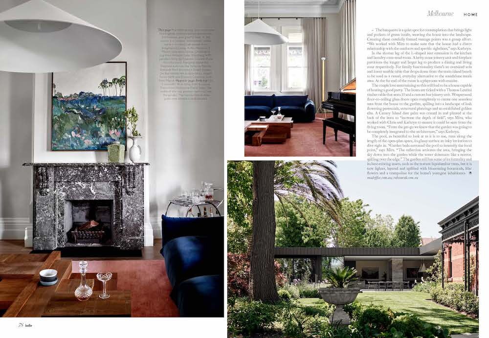 Robson Rak Architects – Belle Magazine April 2023