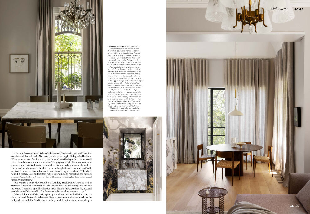 Robson Rak Architects – Belle Magazine May 2024