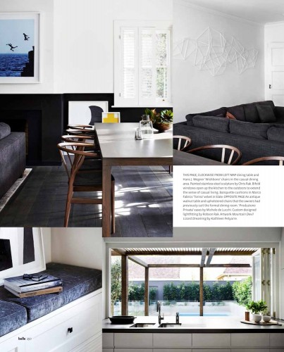 Robson Rak Architects – Belle Magazine Oct/Nov 2013