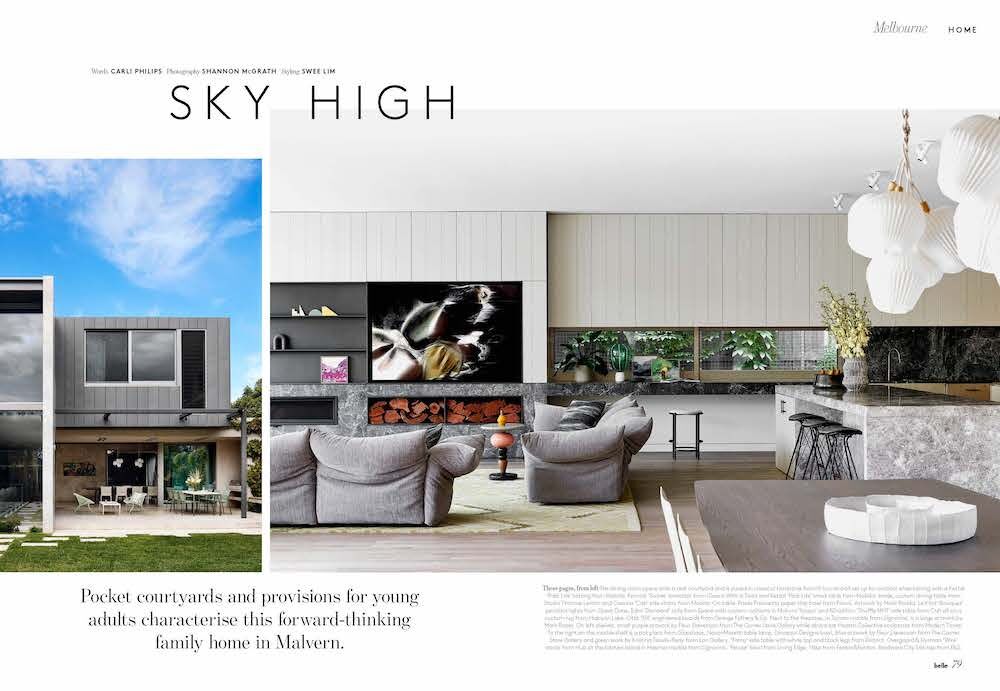 Robson Rak Architects – Belle Magazine October 2022