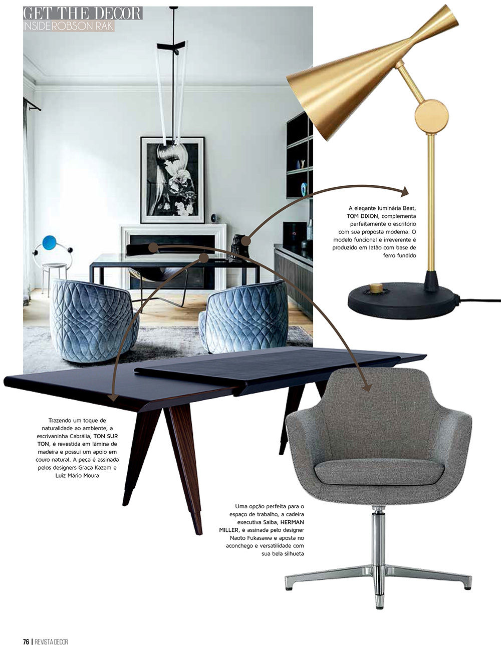 Robson Rak Architects – Elle Decor Brazil October 2017