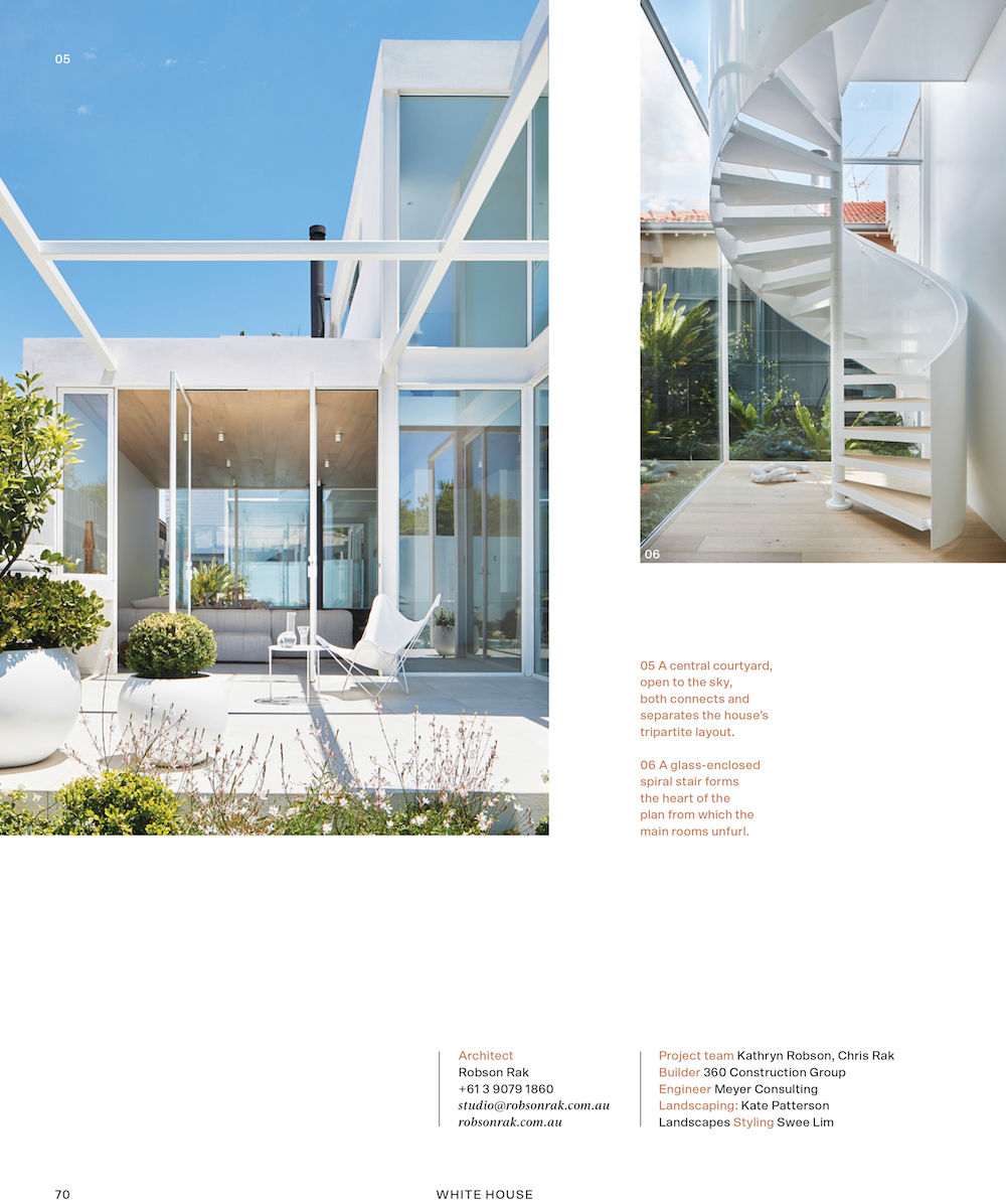 Robson Rak Architects – Houses Magazine Nov 2019