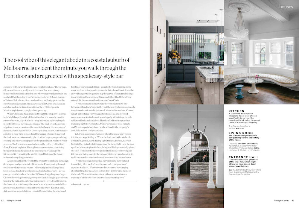 Robson Rak Architects – Living Etc UK