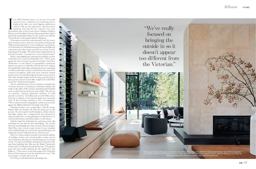 Robson Rak Architects – Pavillion Belle Feb/Mar 2019